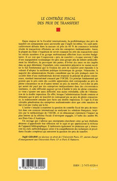 Le contrôle fiscal des prix de transfert