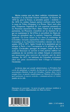 La guerre de 1870 et la Commune: Vie quotidienne à Colombes