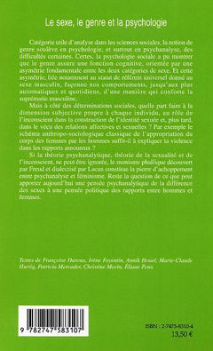 Le sexe, le genre et la psychologie