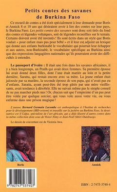 Petis contes des savanes du Burkina Faso