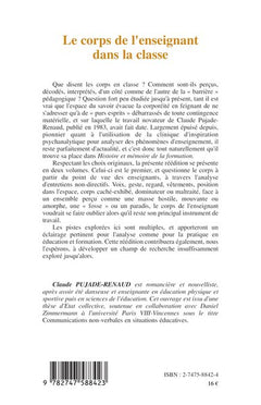 Le corps de l'enseignant dans la classe