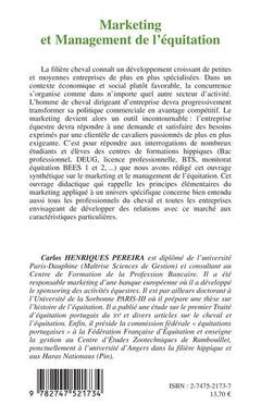 Marketing et management de l'équitation