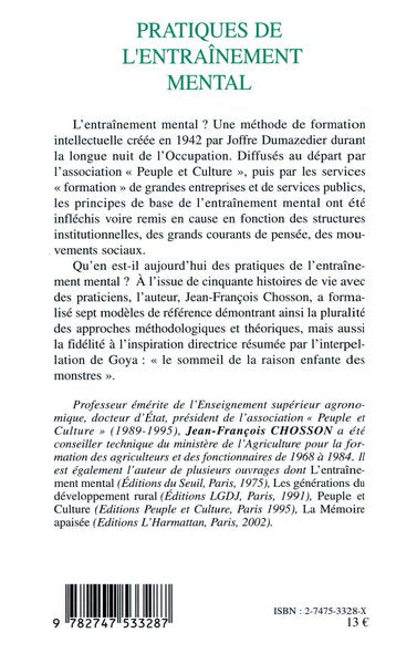 Pratiques de l'entraînement mental