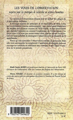 Les voies de l'observation