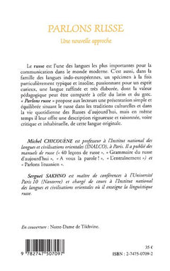 Parlons russe: une nouvelle approche