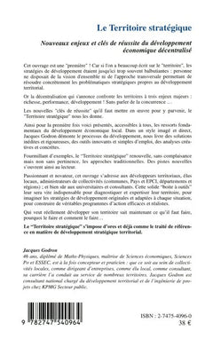 Le territoire stratégique