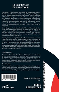 Le curriculum et ses logiques