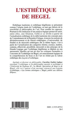 L'esthétique de Hegel