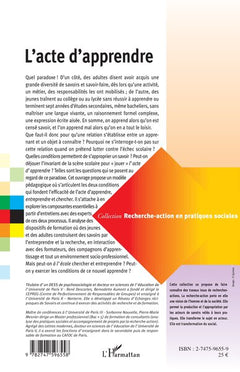 L'acte d'apprendre