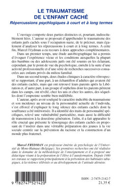 Le traumatisme de l'enfant caché