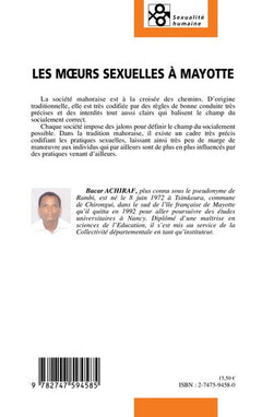 Les moeurs sexuelles à Mayotte
