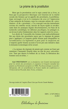 LE PRISME DE LA PROSTITUTION