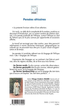 Pensées africaines