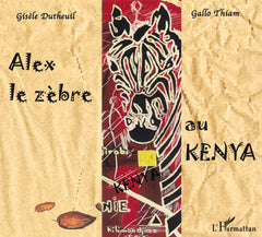 Alex le zèbre au Kenya