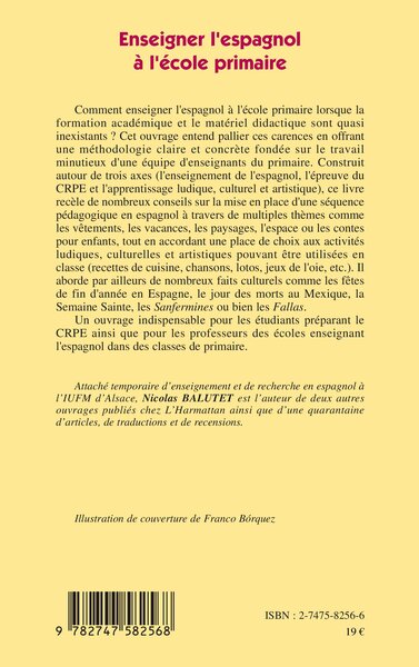 Enseigner l'espagnol à l'école primaire