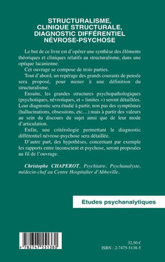 Structuralisme, clinique structurale diagnostic différentiel névrose-psychose