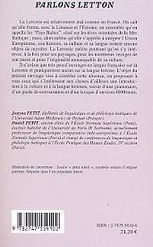 Parlons letton