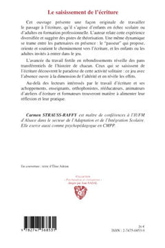 Le saisissement de l'écriture