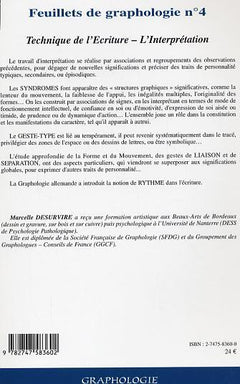 Feuillets de graphologie n°4