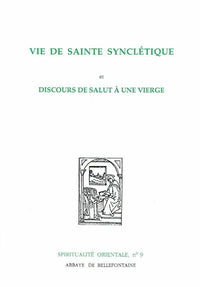 Vie de Sainte Syncletique