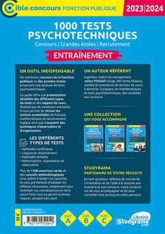 1 000 tests psychotechniques – Entraînement