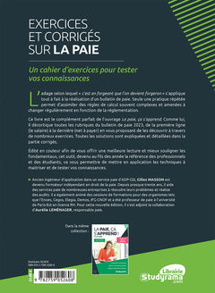 Exercices et corrigés sur la paie