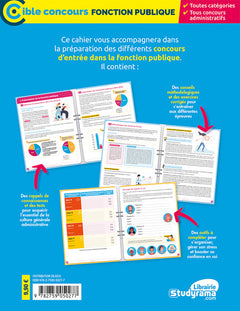Mon cahier pour réussir les concours de la fonction publique