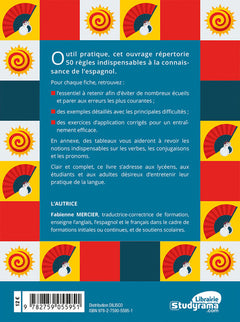 50 règles essentielles – espagnol