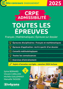 CRPE – Admissibilité – Toutes les épreuves