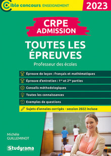 CRPE toutes les épreuves d'admission 2019