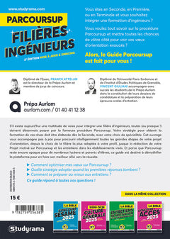 Guide Parcoursup - Filières ingénieurs