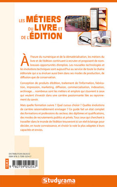 Les métiers du livre et de l'édition