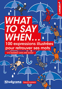 What to Say When