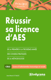 Réussir sa licence d'AES
