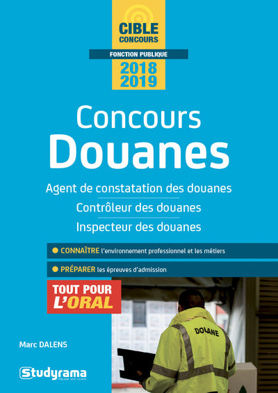 Concours douanes : Agent de constatation, contrôleur, inspecteur des douanes