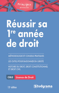 Réussir sa première année de droit