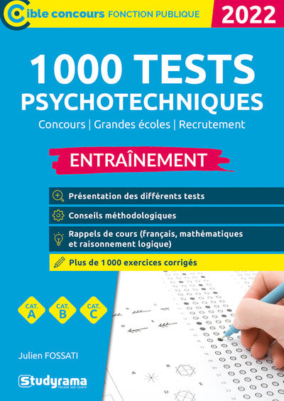 1 000 tests psychotechniques