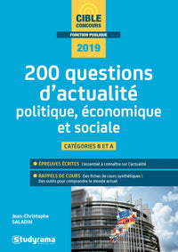 200 questions d'actualité politique, économique et sociale