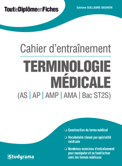 Cahier d'entraînement terminologie médicale