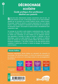 Décrochage scolaire : guide pratique d'un professeur destiné aux parents