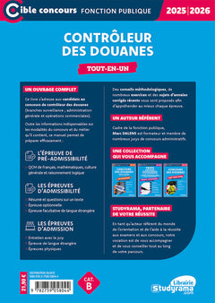Contrôleur des douanes – Tout-en-un