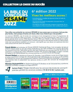 La Bible du Concours SESAME 2022