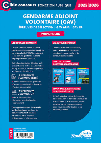 Gendarme adjoint volontaire (GAV) – Tout-en-un