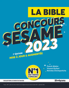La bible concours SESAME 2023