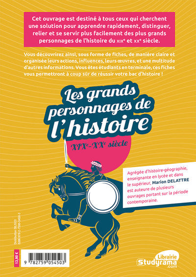 Les grands personnages de l'histoire (XIXe - XXe siècle)