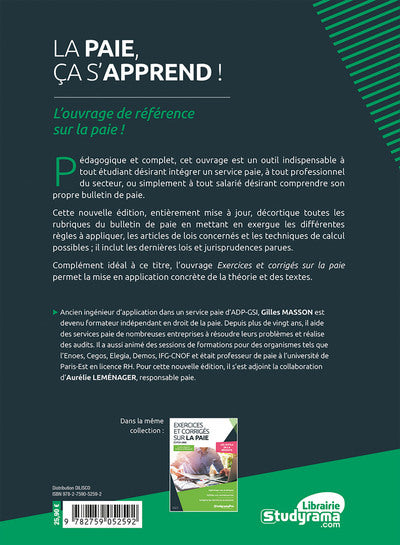 La paie, ça s'apprend !