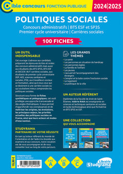 Politiques sociales – 100 fiches