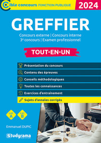Greffier – Tout-en-un (Catégories A et B – Concours 2023)