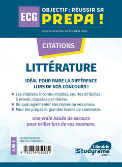 Citations littérature