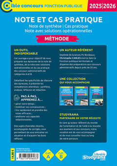 Note et cas pratique – Méthode